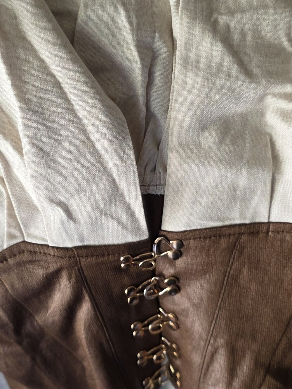 Brown Corset Top - Picture 8 of 9